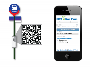 QR Code for MTA Bus